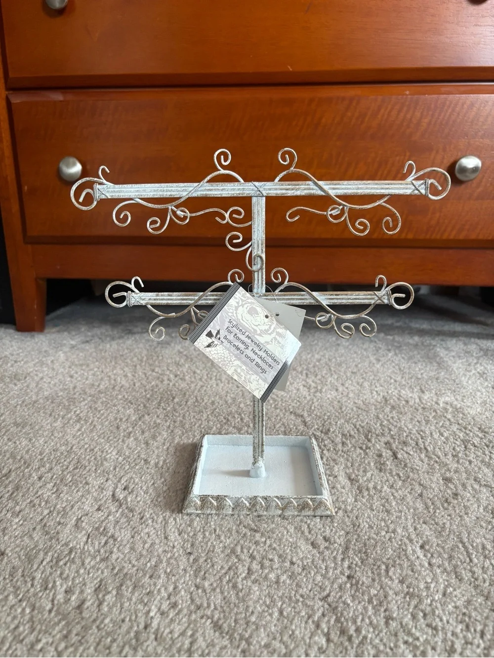 Sheffield Home: Short Vintage Antique Jewelry Holder - NWT - Unused